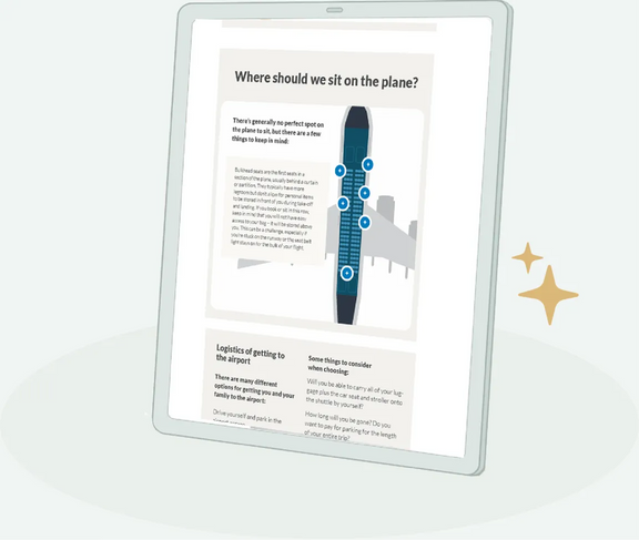 Interactive guide illustration