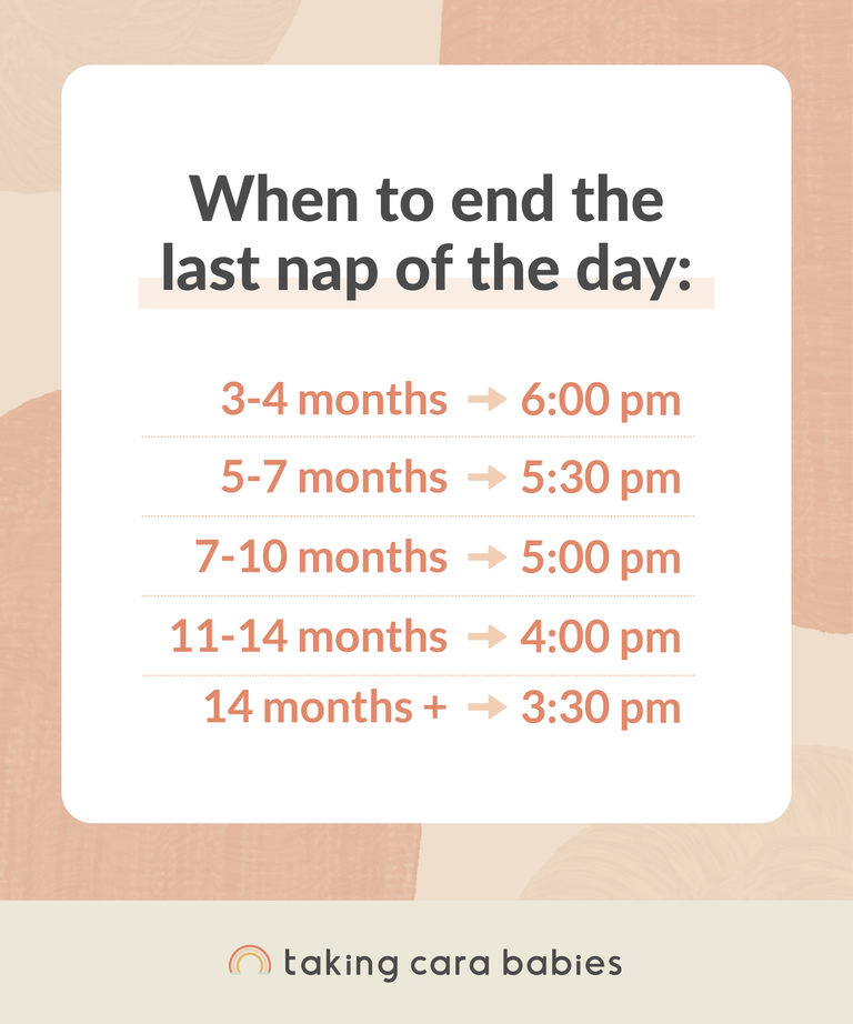 when to end the last nap of the day to preserve night sleep