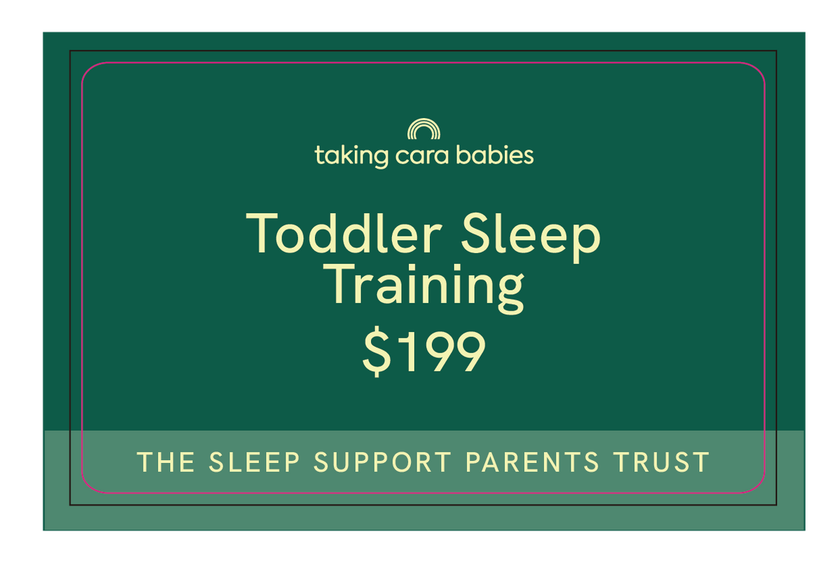 Toddler Sleep Training Gift Card