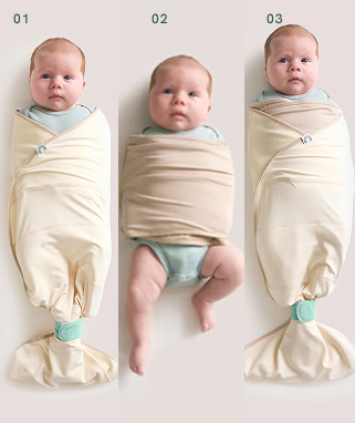 Three ways To Swaddle
